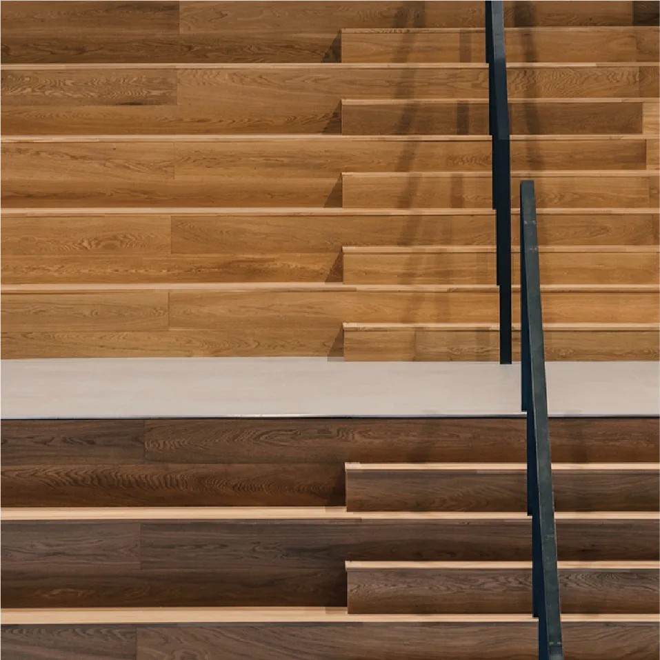 The stair, close up